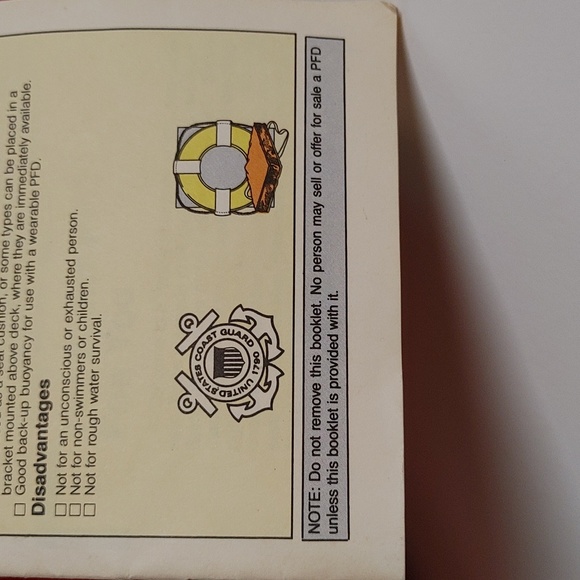 NWTs PFD Personal Flotation Device Type IV PFD - Picture 17 of 17